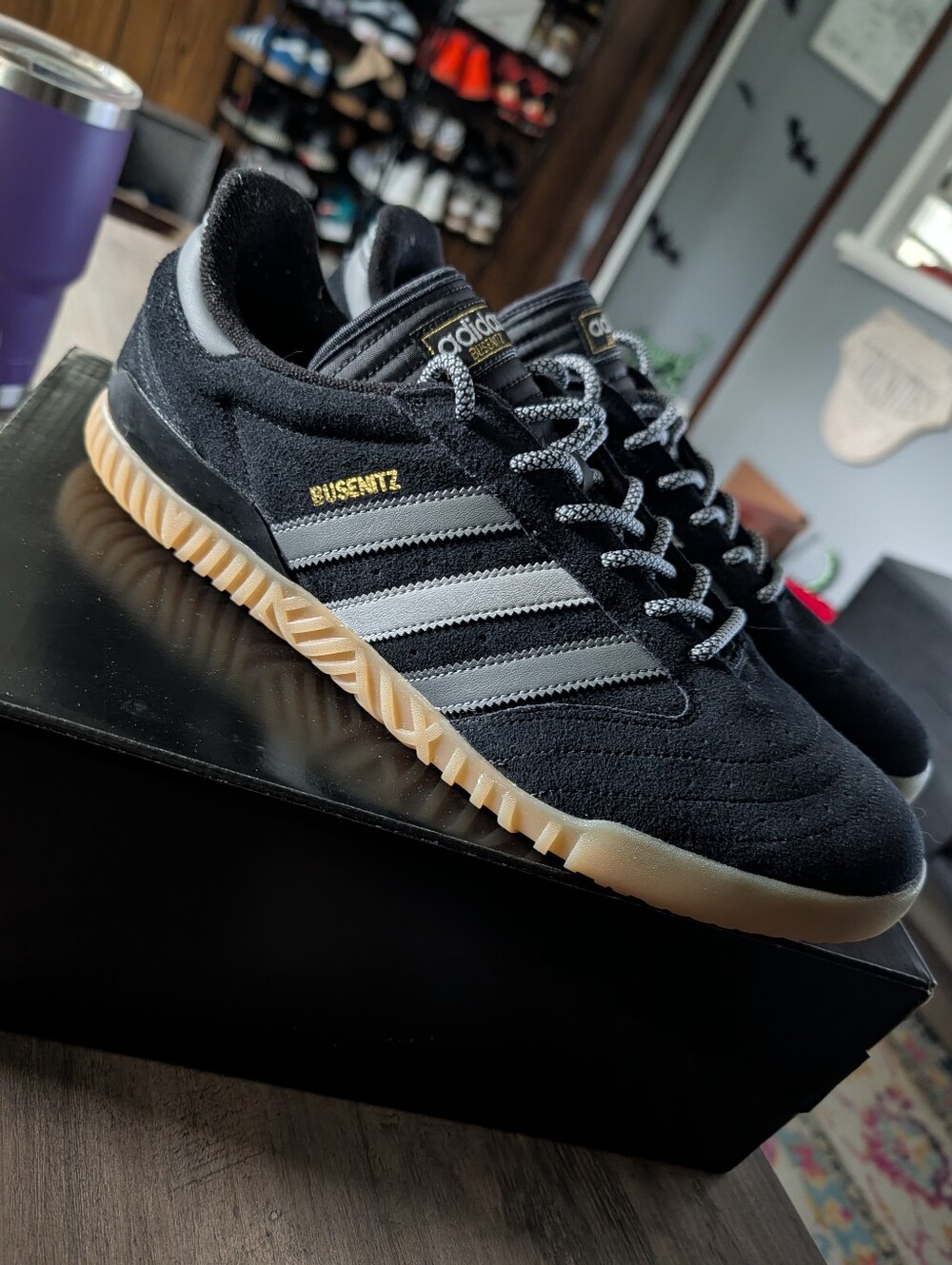 Adidas Mens 13 Busenitz Indoor Super Shoe